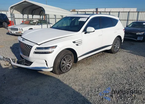 2022 Genesis Gv80 2.5T (A8) from USA, damaged, VIN KMUHB4SB4NU083125